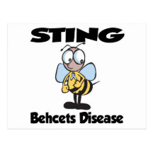STING Behcets Disease Post Card