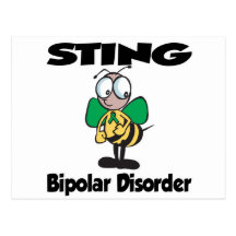 STING Bipolar Disorder Postcards