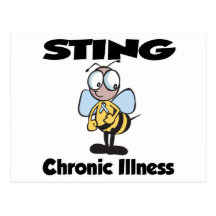 STING Chronic Illness Post Cards