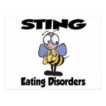 STING Eating Disorders Post Cards