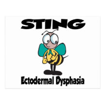 STING Ectodermal Dysphasia Post Card