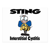 STING Interstitial Cystitis Postcards