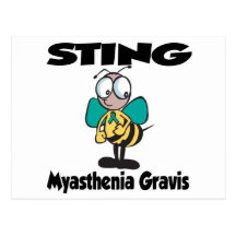 STING Myasthenia Gravis Post Cards