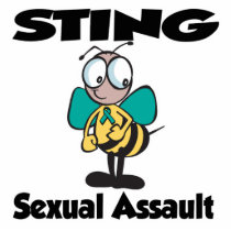 STING Sexual Assault Acrylic Cut Outs