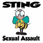 STING Sexual Assault photo sculptures