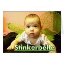 stinkerbelle wishes for new parents!congrats card