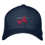 Stitch Cabernet CHA Bleu Marine Casquette Rose embroidered hats