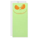 Stitch Face Jack-O-Lantern rack cards
