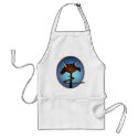 Stlylin' Brown Cat Face Apron