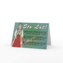 Sto Lat Song Card