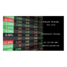 Stock market Business Card
