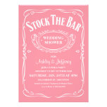 Stock the Bar Party Invitations