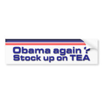 Stock up on Tea Bumper Stickers