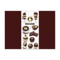 Stock Vectors - Chocolate Postcard