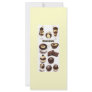 Stock Vectors - Chocolate Personalized Rack Card