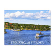 Stockholm Bay Post Card
