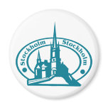 Stockholm Stamp magnets