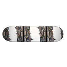 Stockholm view skateboard