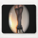 Stockings and High Heels Mouspad mousepads