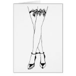 Stockings Bows & Cuffs cards