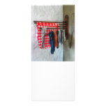 Stockings Hanging to Dry Rack Card