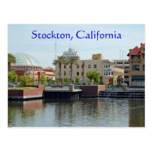 Stockton, California Post Card