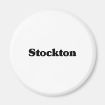 Stockton  Classic t shirts Refrigerator Magnets