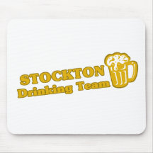 Stockton Drinking Team tee shirts Mousepad