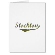 Stockton  Revolution t shirts Greeting Cards