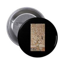 Stoclet Fries Tree Of Life Button
