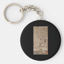 Stoclet Fries Tree Of Life Keychain