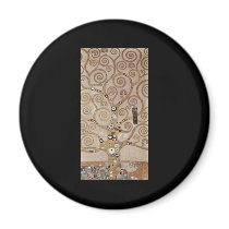 Stoclet Fries Tree Of Life Refrigerator Magnet