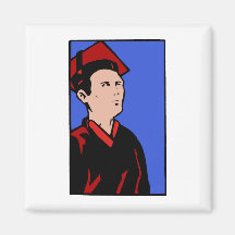 Stoic Grad Fridge Magnet