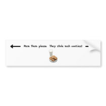 STOLE MAH COOKIEZ!!! BUMPER STICKERS