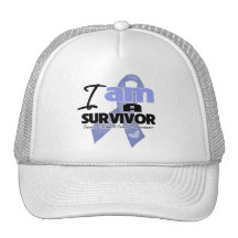 Stomach Cancer - I am a Survivor Trucker Hats
