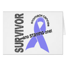 Stomach Cancer Survivor 1 Greeting Card