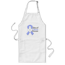 Stomach Cancer Survivor Flower Ribbon Apron