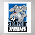 Stomp Out Child Abuse posters