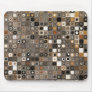 Stone and Copper Mosaic Mouse Pad