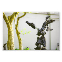 Stone Angel Statue Photographic Print