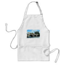 Stone Bridge Crossing River  Kildare Ireland Aprons