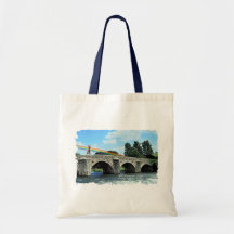 Stone Bridge Crossing River  Kildare Ireland Bags
