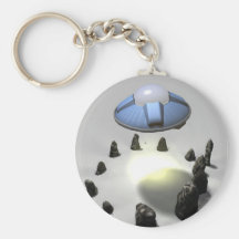 Stone Circle Visitors Keychain