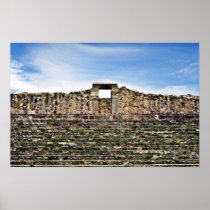 Stone Doorway Of Palace, 100 BC Monte Alban Poster