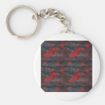 Stone fish keychain