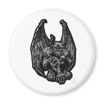Stone Gargoyle magnets