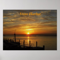 Stone Harbour Sunset Print