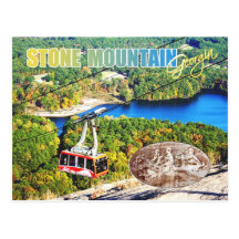 Stone Mountain Park, Georgia Postcard