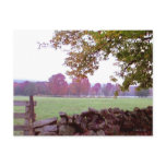 "Stone Wall Fall" postcards