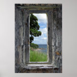Stone Window with a Sea View posters
